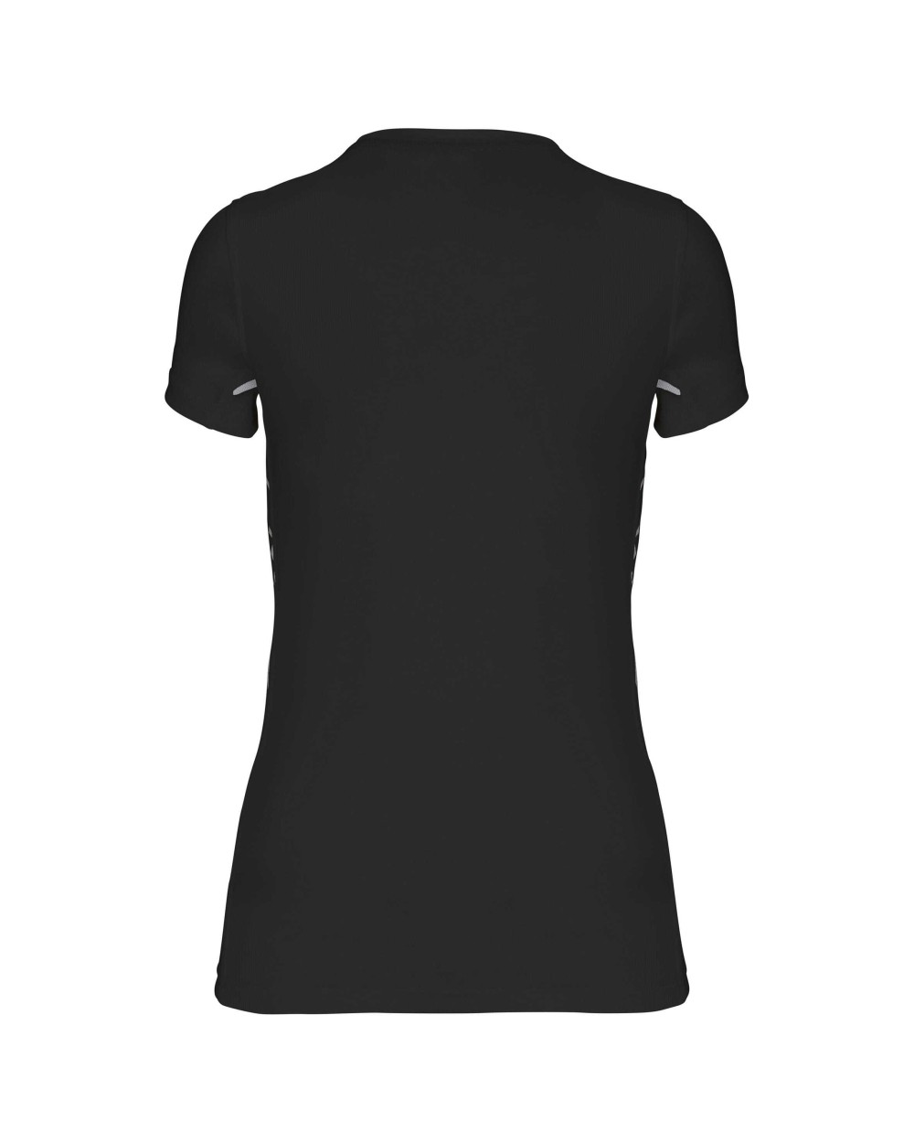 PROACT Damen Kurzarm Sport-T-Shirt. Bi-Material T-Shirts personalisierbar