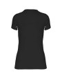 PROACT Damen Kurzarm Sport-T-Shirt. Bi-Material T-Shirts personalisierbar