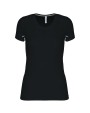 PROACT Damen Kurzarm Sport-T-Shirt. Bi-Material T-Shirts personalisierbar