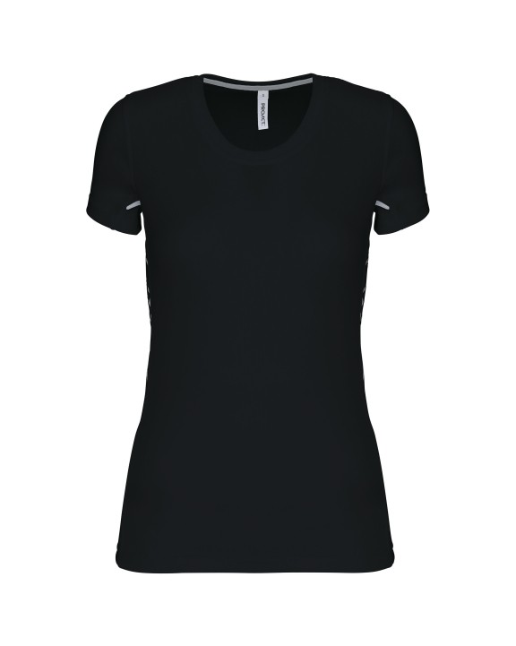 T-Shirts personnalisable PROACT T-shirt de sport bi-matière manches courtes femme