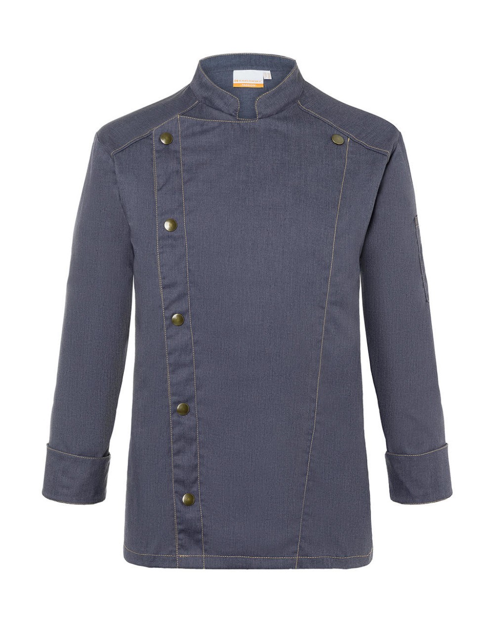 KARLOWSKY Chef Jacket Jeans-Style Jacken personalisierbar