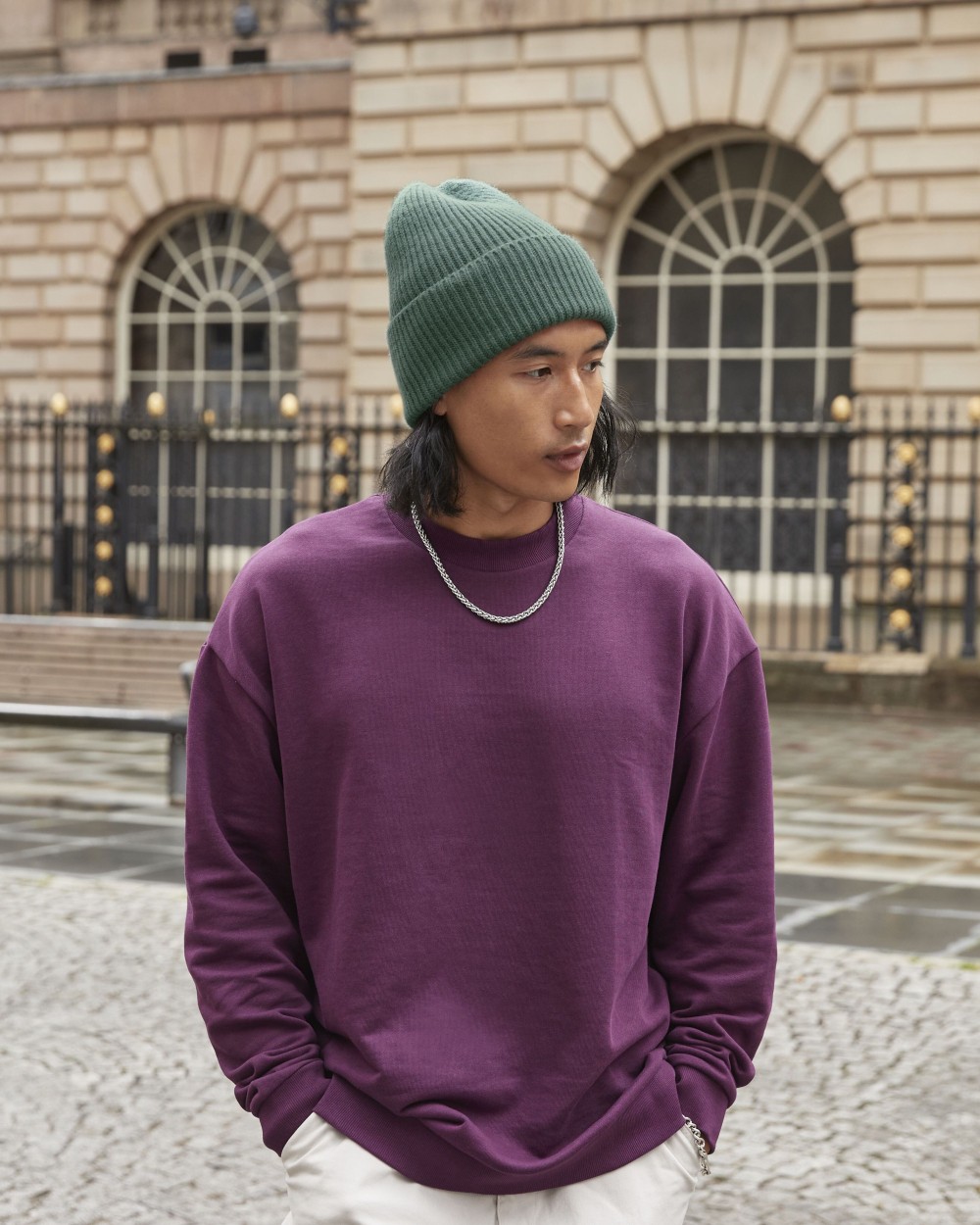 BEECHFIELD OVERSIZED CUFFED BEANIE Mützen personalisierbar