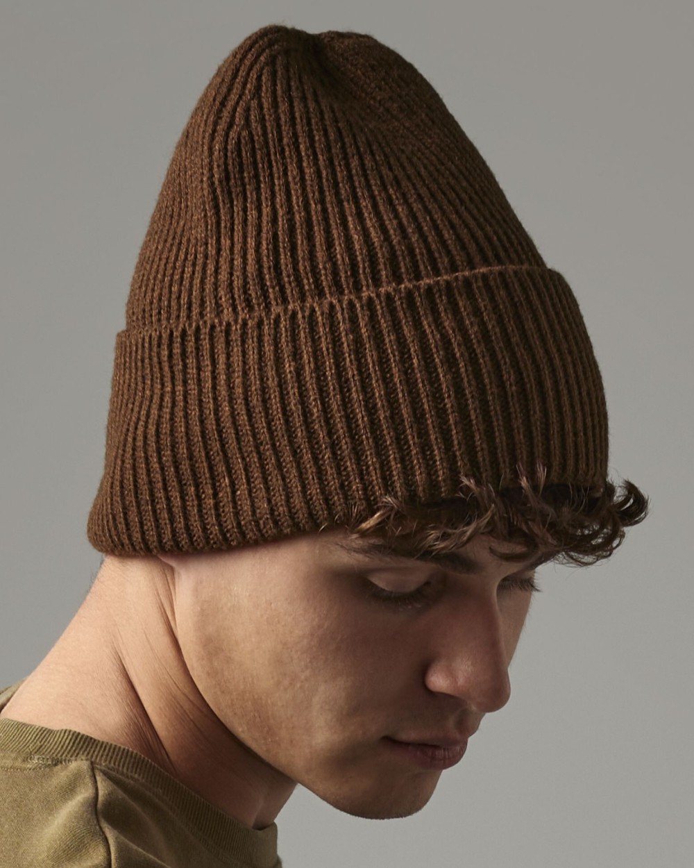Mutsen BEECHFIELD OVERSIZED CUFFED BEANIE voor bedrukking &amp; borduring
