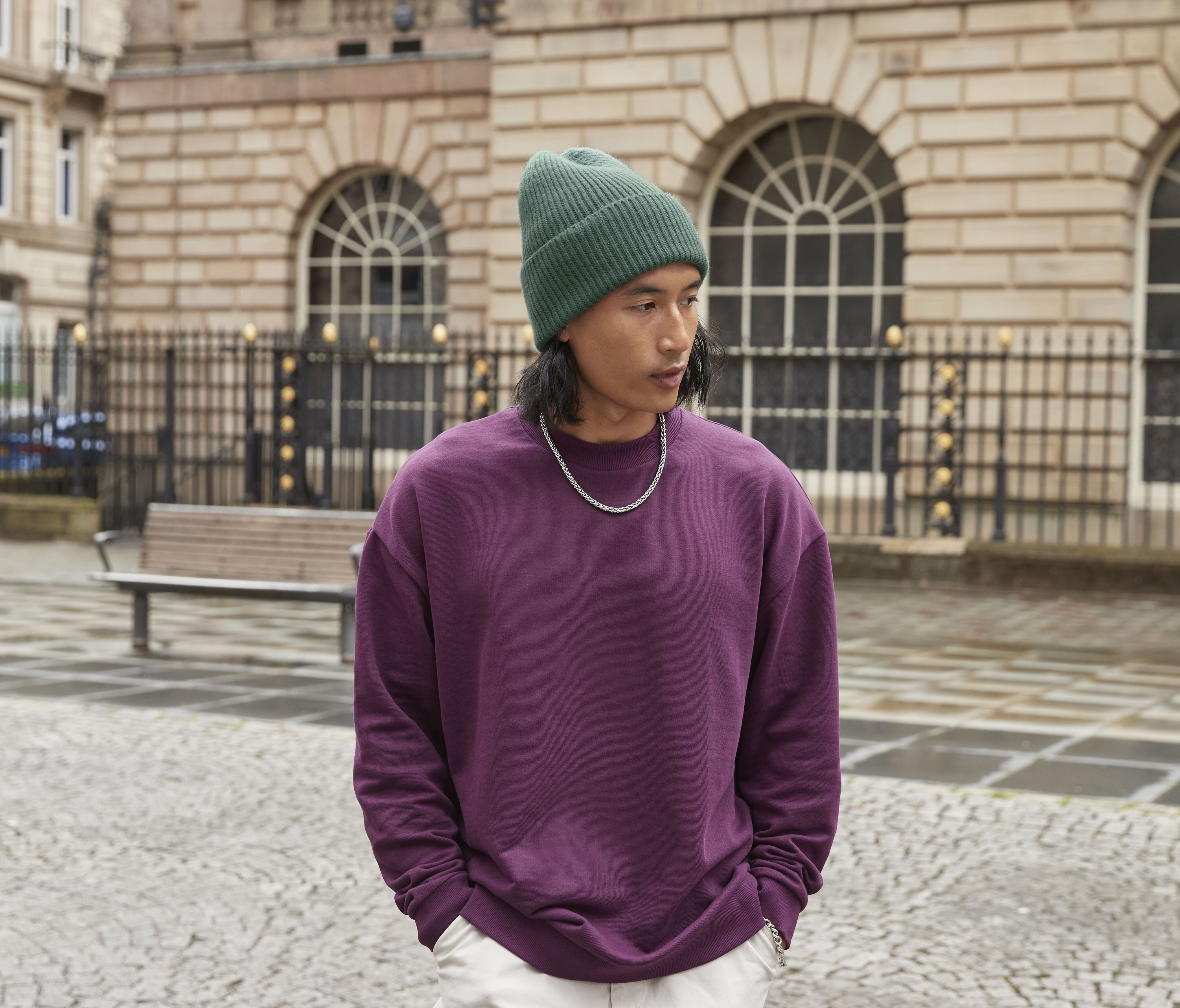 Bonnets personnalisable BEECHFIELD OVERSIZED CUFFED BEANIE