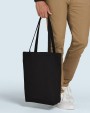 Tote bags BAGS BY JASSZ Canvas Cotton Bag LH with Gusset voor bedrukking &amp; borduring