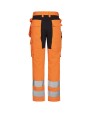 Broeken JOBMAN 2379 Craftsman Trousers Stretch Hi-vis voor bedrukking &amp; borduring