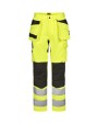 Broeken JOBMAN 2379 Craftsman Trousers Stretch Hi-vis voor bedrukking &amp; borduring