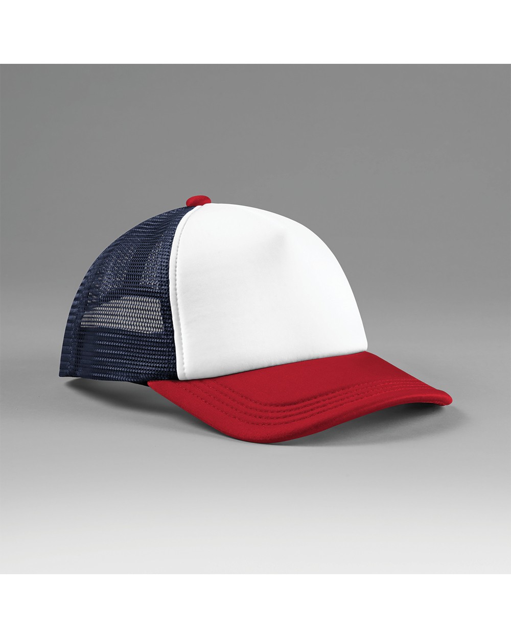 Petjes BEECHFIELD Meerkleurige 5-panel truckerpet voor bedrukking &amp; borduring