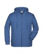Sweaters & hoodies JAMES & NICHOLSON Men`s Zip-Hoody voor bedrukking &amp; borduring