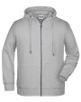 JAMES & NICHOLSON Men`s Zip-Hoody Sweatshirts personalisierbar