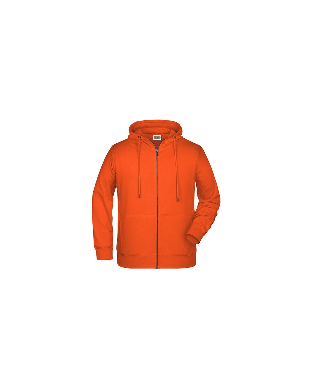 Sweaters & hoodies JAMES & NICHOLSON Men`s Zip-Hoody voor bedrukking &amp; borduring