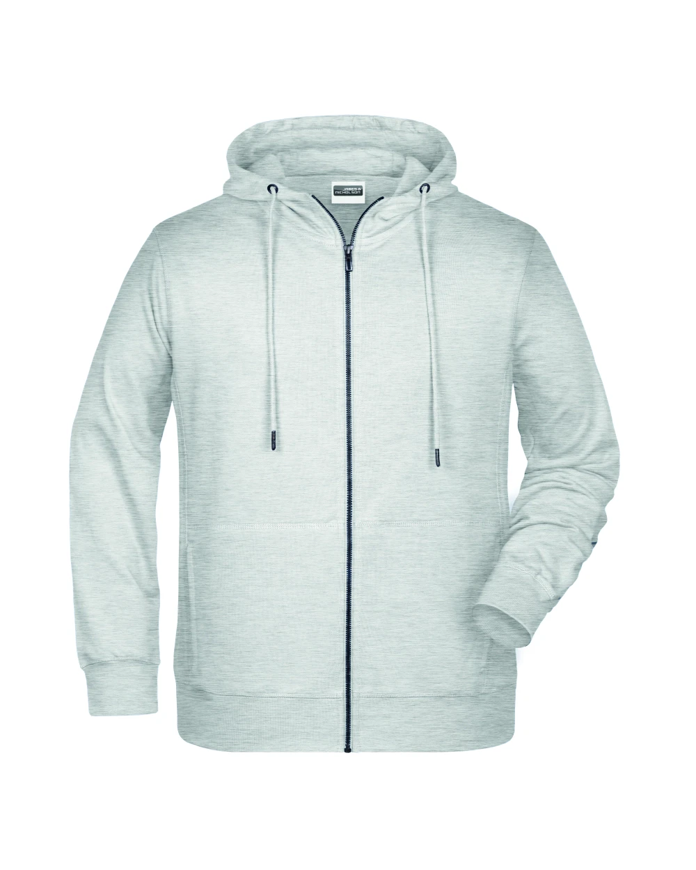 Sweaters & hoodies JAMES & NICHOLSON Men`s Zip-Hoody voor bedrukking &amp; borduring