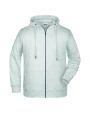Sweaters & hoodies JAMES & NICHOLSON Men`s Zip-Hoody voor bedrukking &amp; borduring