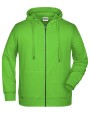 Sweaters & hoodies JAMES & NICHOLSON Men`s Zip-Hoody voor bedrukking &amp; borduring