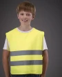 Gilets de sécurité personnalisable YOKO KIDS HI-VIS TWO BAND TABARD