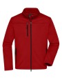 Softshells JAMES & NICHOLSON Men's Softshell Jacket voor bedrukking &amp; borduring