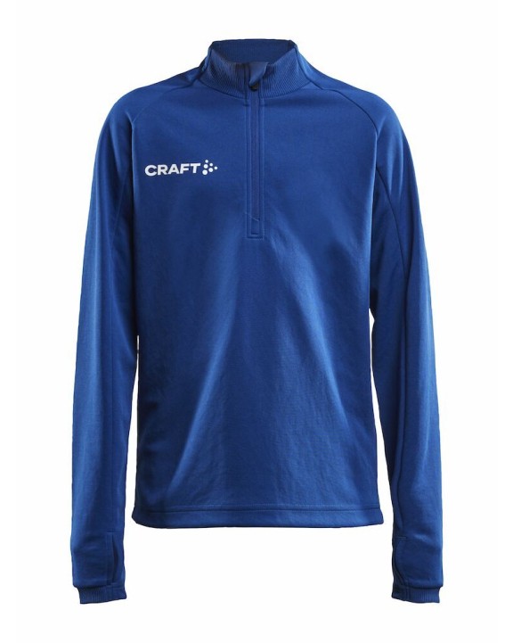 CRAFT Evolve Halfzip Jr Sweatshirts personalisierbar
