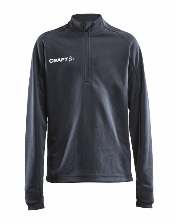 CRAFT Evolve Halfzip Jr Sweatshirts personalisierbar