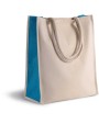 KIMOOD Baumwoll- / Jute-Shoppingtasche, 23 L Tote Bags personalisierbar