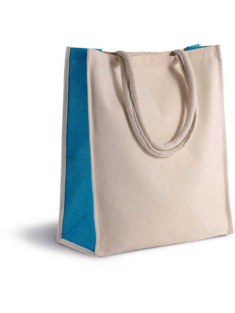 KIMOOD Sac cabas en coton / jute - 23 L  personnalisable