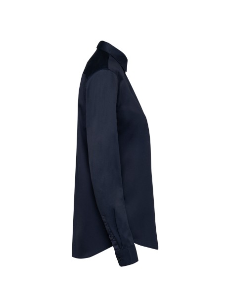 KARIBAN Chemise twill manches longues femme /api/colors/b68891a9-1d28-4f7a-8deb-775c45027afd personnalisable