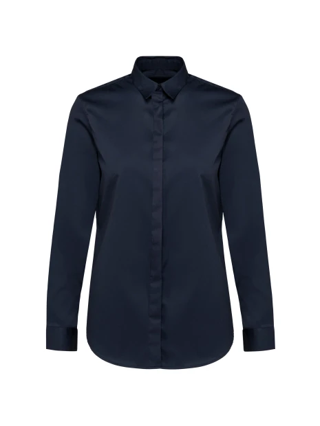 KARIBAN Chemise twill manches longues femme /api/colors/b68891a9-1d28-4f7a-8deb-775c45027afd personnalisable