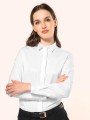 Chemises à personnaliser KARIBAN Chemise twill manches longues femme 