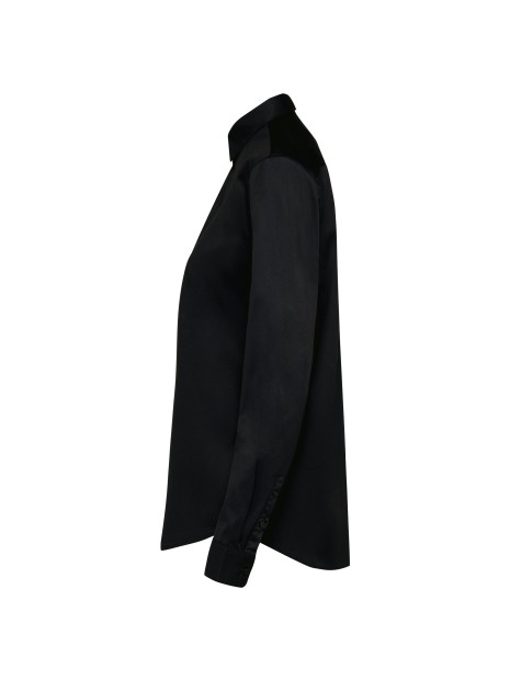 KARIBAN Chemise twill manches longues femme /api/colors/b9fdad4a-5e94-45cb-8c03-c08b349b28c3 personnalisable