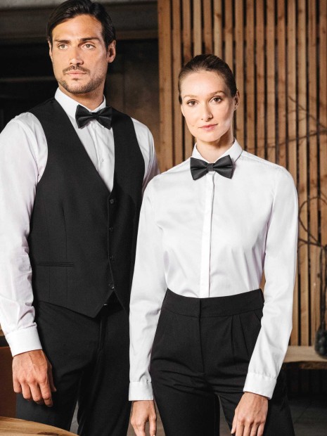 Chemises à personnaliser KARIBAN Chemise twill manches longues femme 