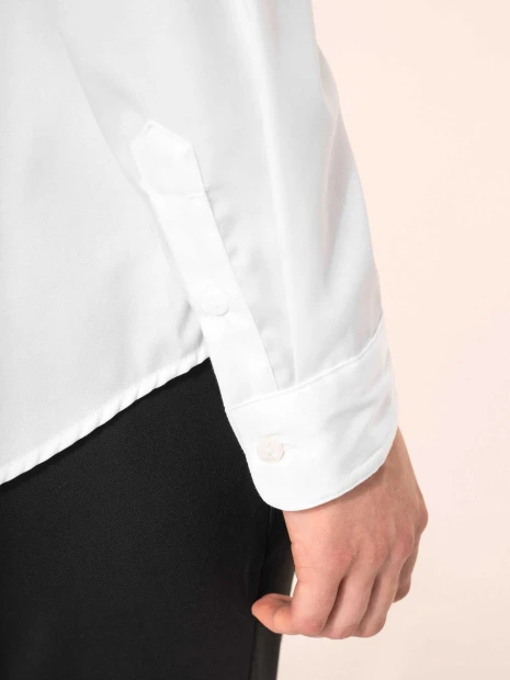 Chemises à personnaliser KARIBAN Chemise twill manches longues femme 