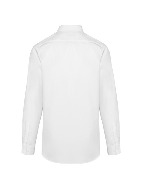 KARIBAN Chemise twill manches longues femme /api/colors/7a92cd2d-10d2-40b4-928b-296bb7487506 personnalisable