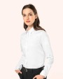 Hemden KARIBAN Damesoverhemd van twill met lange mouwen voor bedrukking &amp; borduring