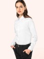 Chemises à personnaliser KARIBAN Chemise twill manches longues femme 