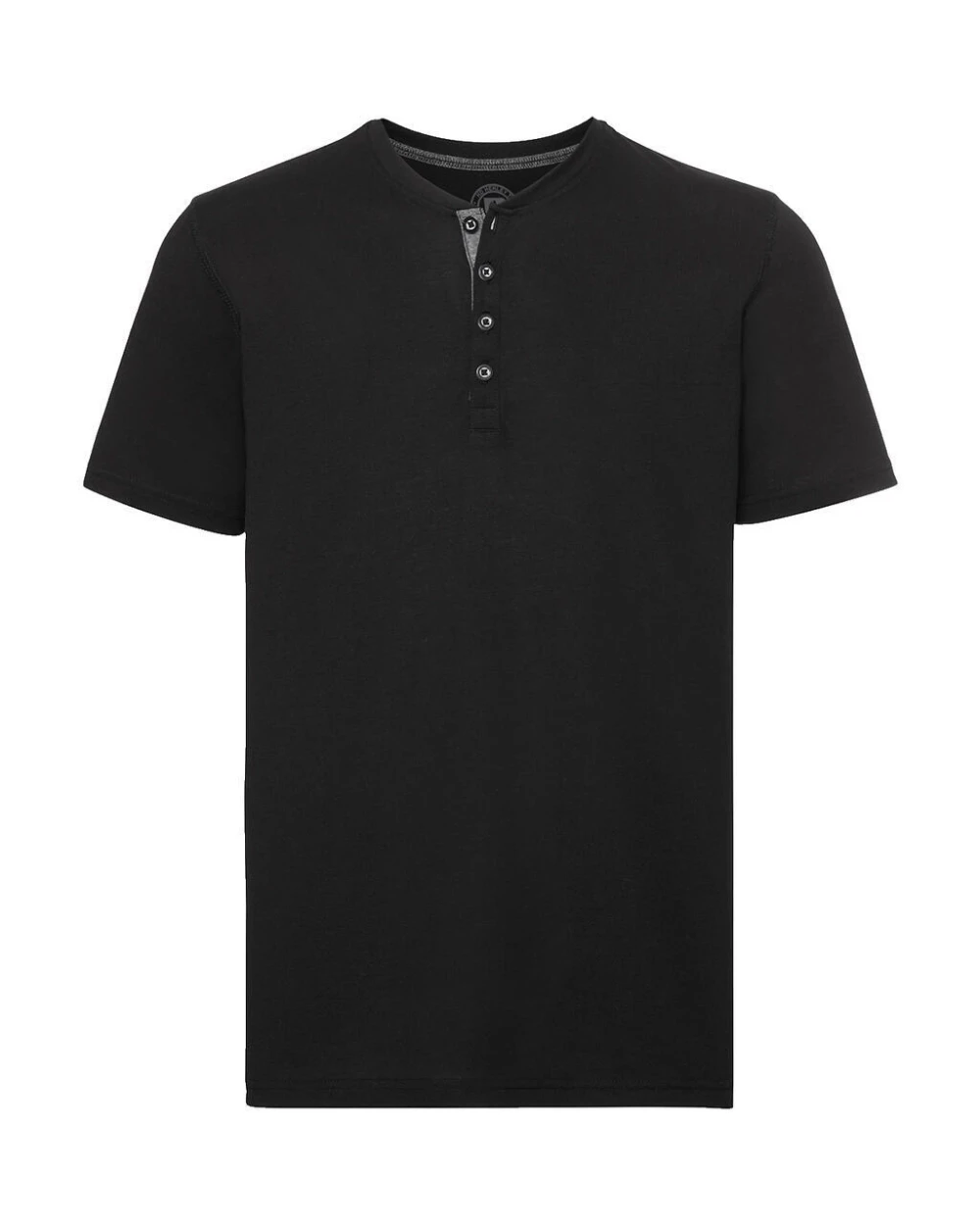 T-shirts RUSSELL Men's Henley HD T voor bedrukking &amp; borduring