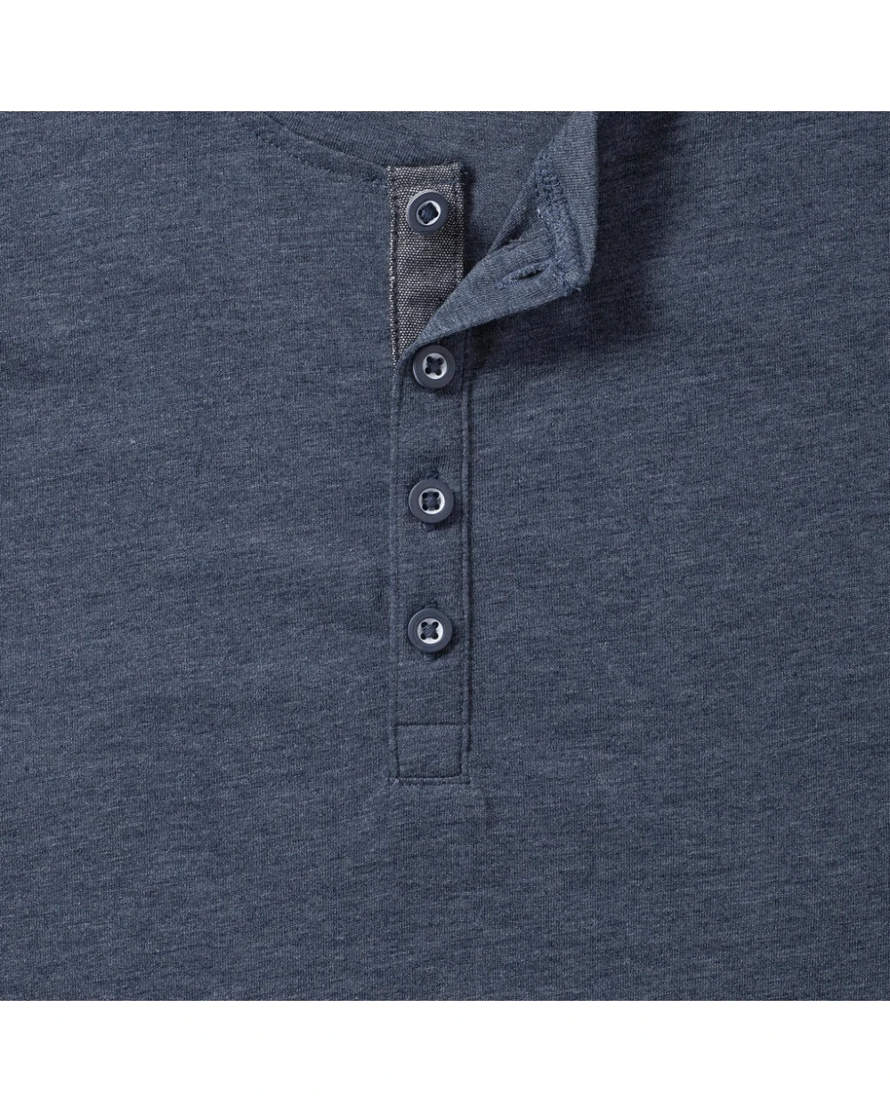 T-shirts RUSSELL Men's Henley HD T voor bedrukking &amp; borduring