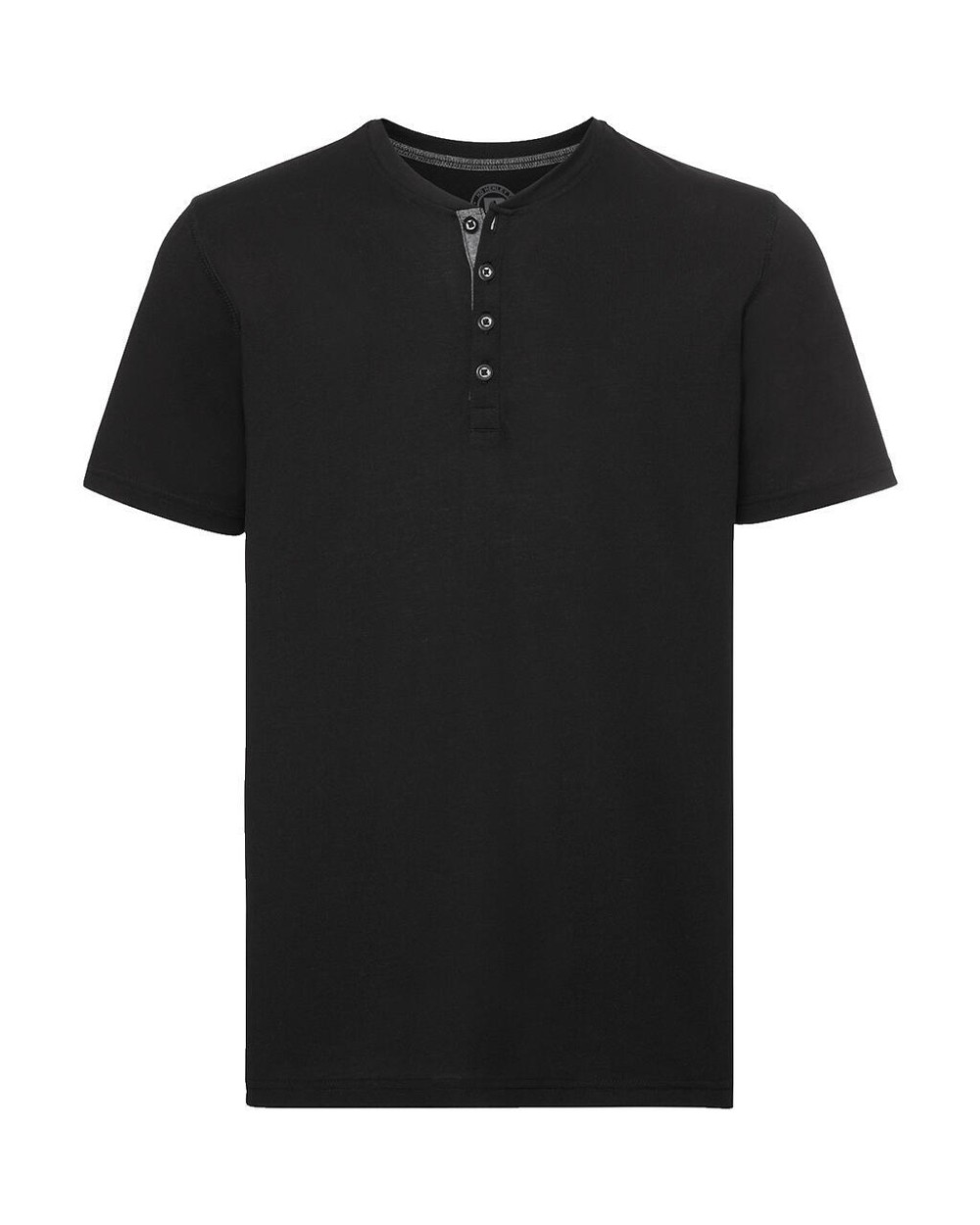 RUSSELL Men's Henley HD T T-Shirts personalisierbar