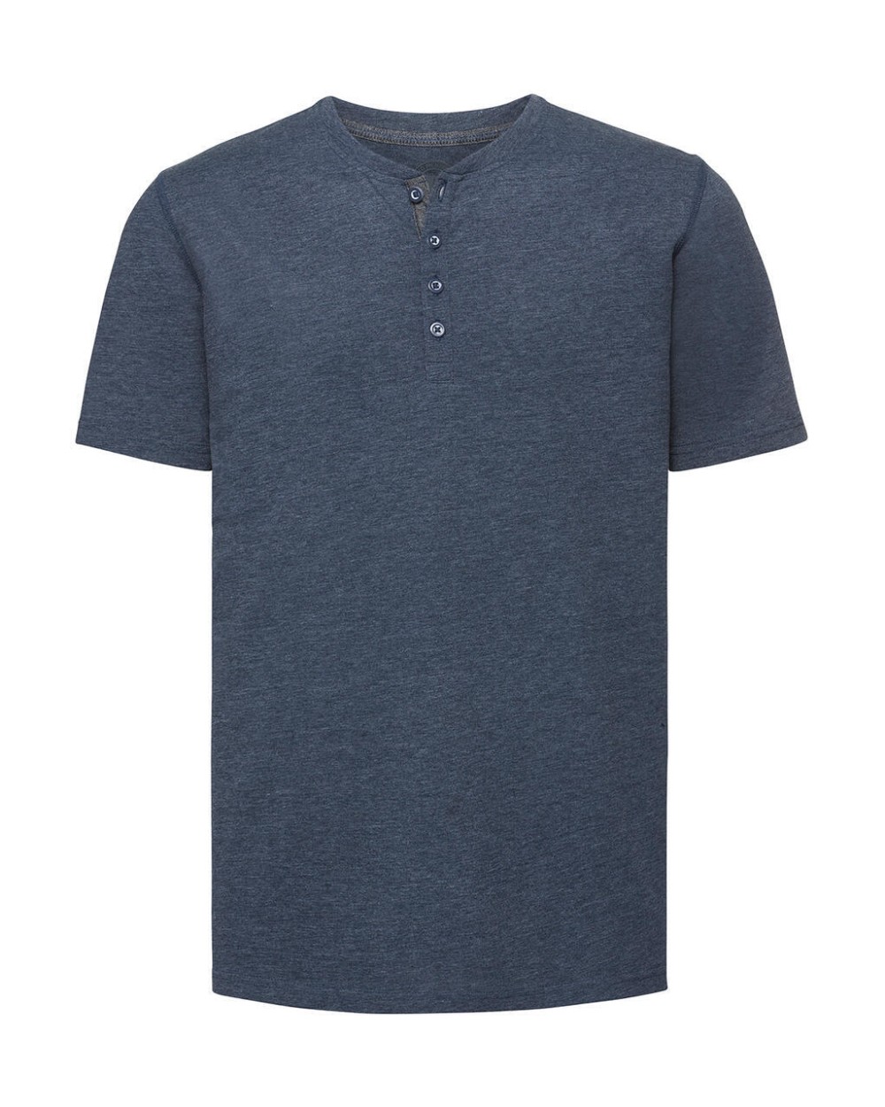 RUSSELL Men's Henley HD T T-Shirts personalisierbar
