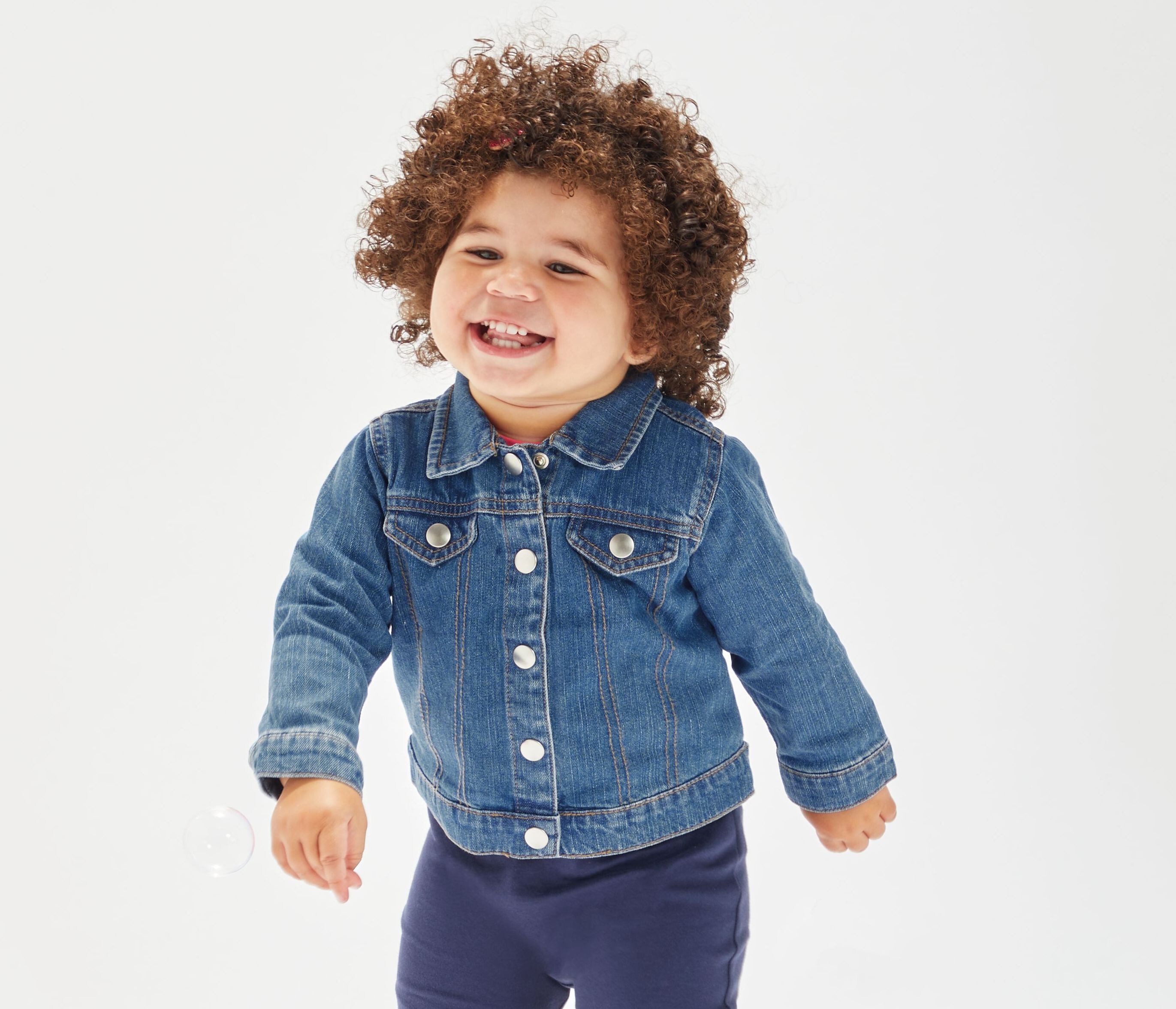 Articles bébés personnalisable BABYBUGZ BABY ROCKS DENIM JACKET