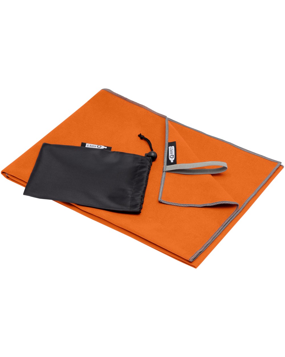 Produits éponges personnalisable 4DO Serviette Pieter certifiée GRS ultra-légère et à séchage rapide 50 x 100 cm