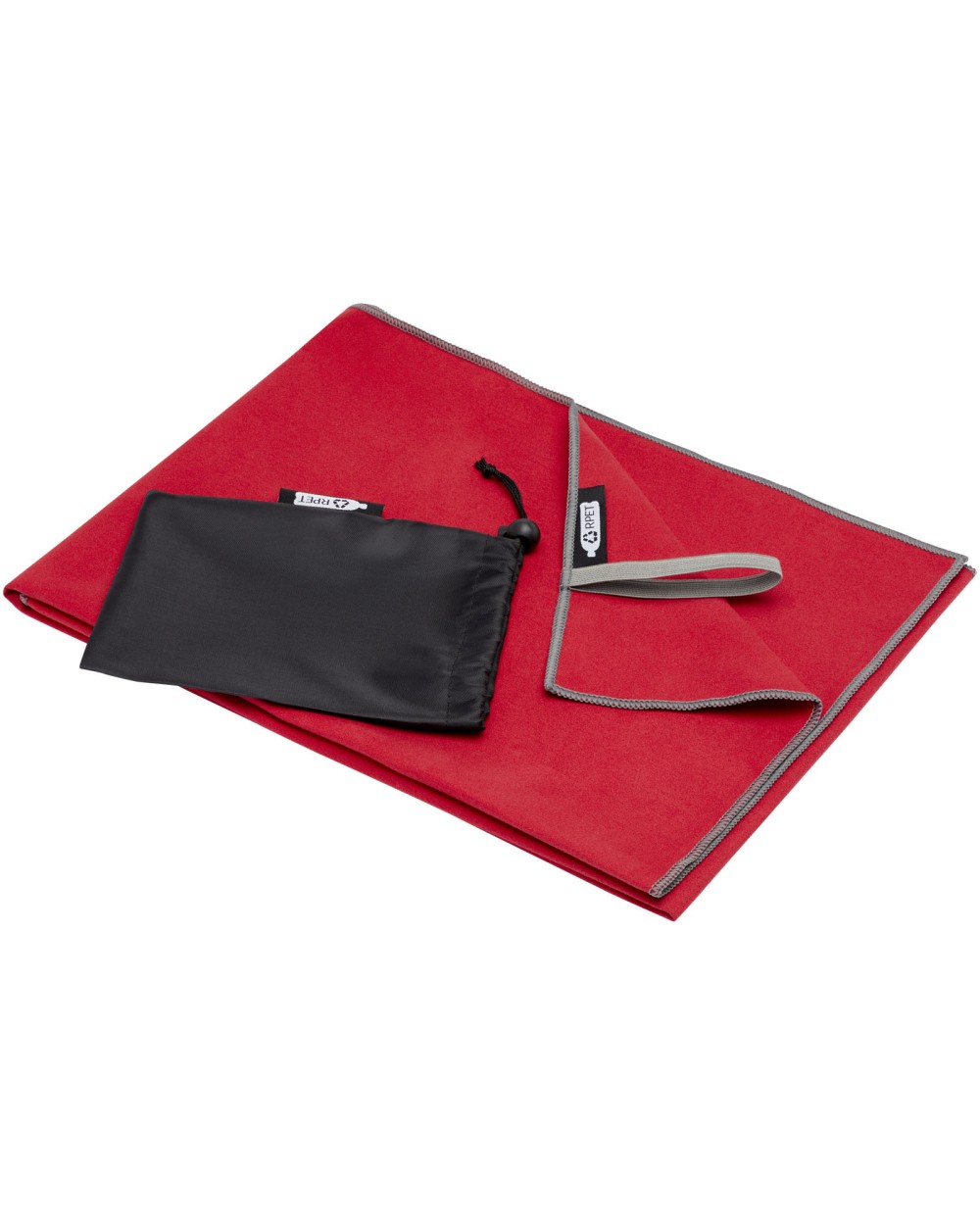 Produits éponges personnalisable 4DO Serviette Pieter certifiée GRS ultra-légère et à séchage rapide 50 x 100 cm