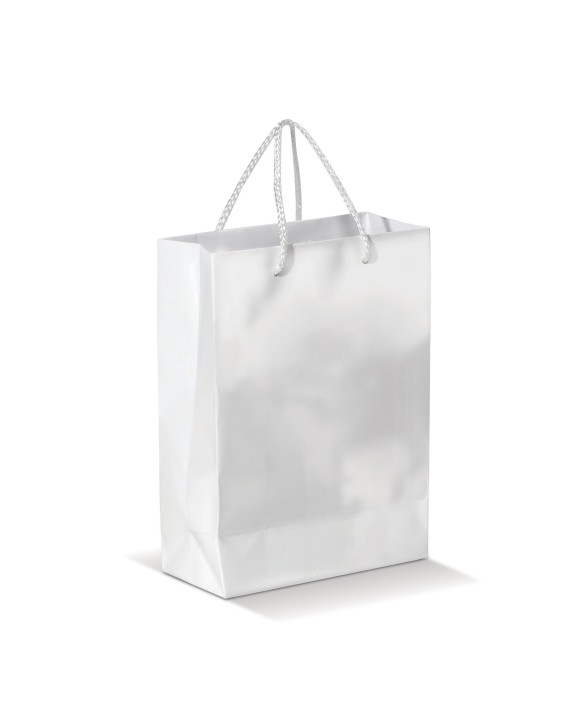 4DO Laminierte Papiertasche, groß Tote Bags personalisierbar