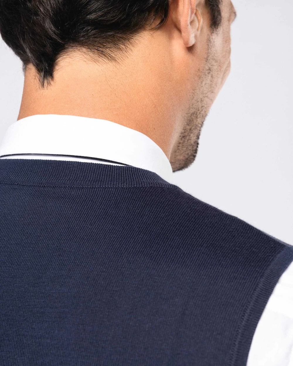Pulls personnalisable KARIBAN Gilet Supima® homme
