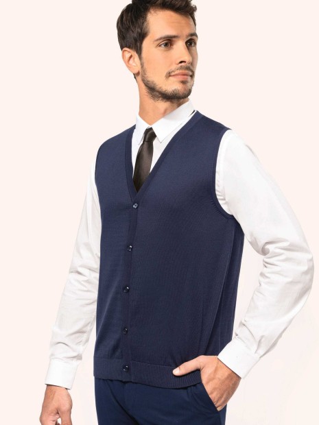 Pulls à personnaliser KARIBAN Gilet Supima® homme 
