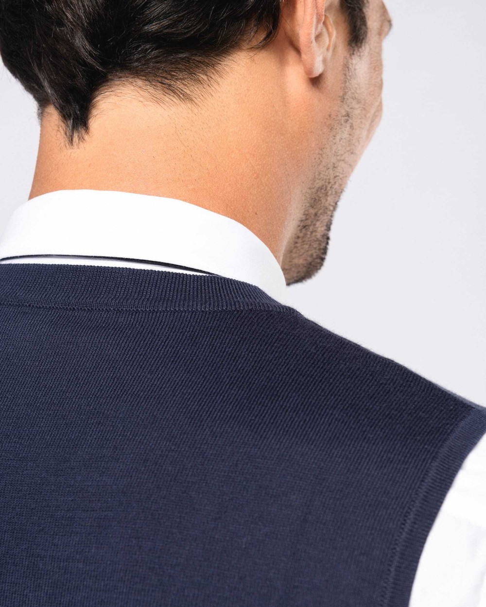 KARIBAN Supima® Weste für Herren Pullovers personalisierbar