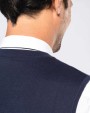 KARIBAN Supima® Weste für Herren Pullovers personalisierbar