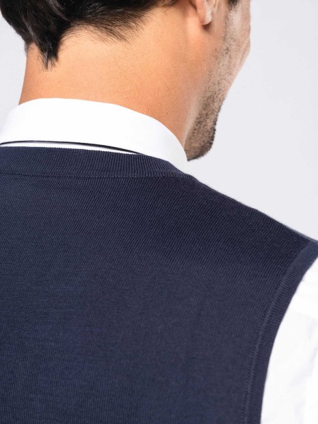 Pulls à personnaliser KARIBAN Gilet Supima® homme 