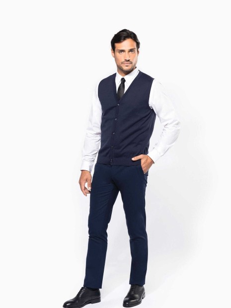 Pulls à personnaliser KARIBAN Gilet Supima® homme 