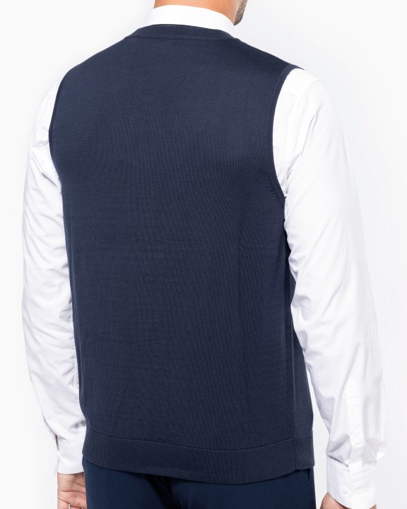 Pulls personnalisable KARIBAN Gilet Supima® homme