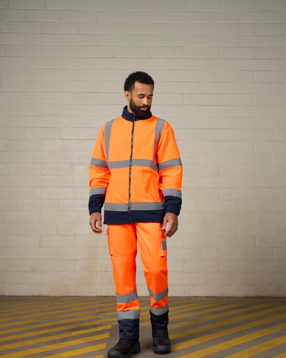 Polar Fleeces PRO RTX High visibility full-zip fleece voor bedrukking &amp; borduring