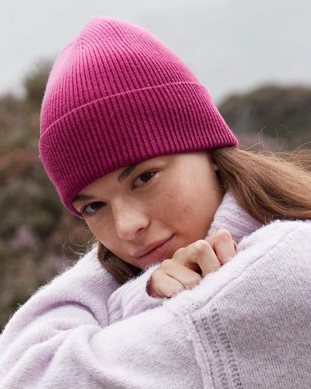 BEECHFIELD Dip Dye Beanie Mützen personalisierbar